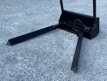 Hydraulic Nursery Jaws Tree Fork Attachment Fits Skid Steer Tractor Quick Attach - Image 15