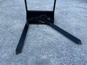 Hydraulic Nursery Jaws Tree Fork Attachment Fits Skid Steer Tractor Quick Attach - Image 16