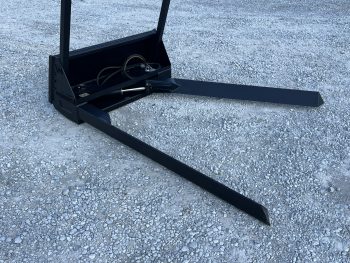 Hydraulic Nursery Jaws Tree Fork Attachment Fits Skid Steer Tractor Quick Attach - Image 17