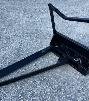 Hydraulic Nursery Jaws Tree Fork Attachment Fits Skid Steer Tractor Quick Attach