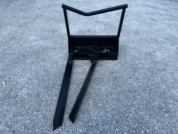 Hydraulic Nursery Jaws Tree Fork Attachment Fits Skid Steer Tractor Quick Attach - Image 3