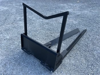 Hydraulic Nursery Jaws Tree Fork Attachment Fits Skid Steer Tractor Quick Attach - Image 9