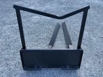 Hydraulic Nursery Jaws Tree Fork Attachment Fits Skid Steer Tractor Quick Attach - Image 11