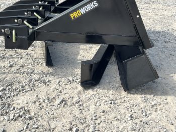 72" Leveling Spreader Grading Bar Plane with Rippers Attachment Fits Skid Steer - Image 10