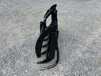 60" Compact Tractor Root Rake Clam Grapple Attachment Fits Skid Steer Quick Attach - Image 8