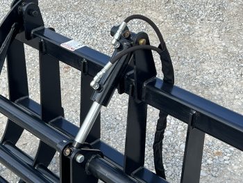 60" Compact Tractor Root Rake Clam Grapple Attachment Fits Skid Steer Quick Attach - Image 10