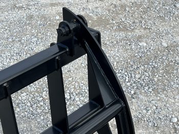 60" Compact Tractor Root Rake Clam Grapple Attachment Fits Skid Steer Quick Attach - Image 12