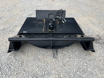 72" Brush Cutter Rotary Mower Attachment Fits Skid Steer Quick Attach - Image 2
