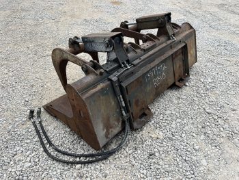 2017 Bobcat 74" Solid Bottom Industrial Scrap Grapple Attachment Fits Skid Steer - Image 7