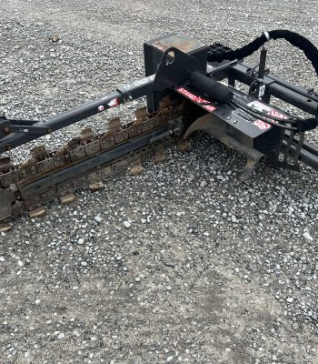 2019 Paladin Bradco 625 48" x 6" Trencher Attachment Fits Skid Steer Quick Attach