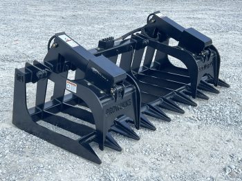 84″ Extreme Duty Root Rake Grapple Attachment Fits Skid Steer Quick Attach