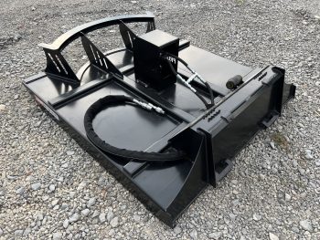 78" High Flow Direct Drive 3 Blade Brush Cutter With Mulching Teeth Attachment Fits Skid Steer - Image 7