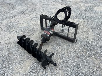 2023 Paladin McMillen X1975 Hex Auger Drive Attachment with 12" Lowe Auger Bit
