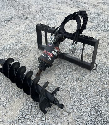 2023 Paladin McMillen X1975 Hex Auger Drive Attachment with 12" Lowe Auger Bit