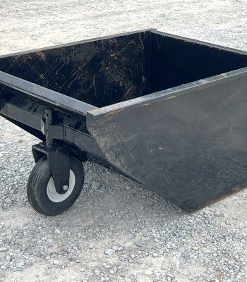 Wheel Barrow Dumping Hopper Bucket Attachment Fits Mini Skid Steer