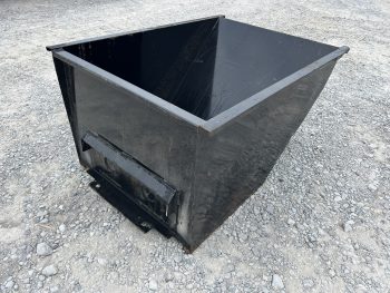 Wheel Barrow Dumping Hopper Bucket Attachment Fits Mini Skid Steer - Image 5