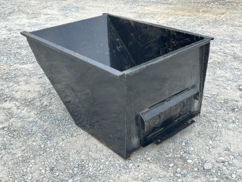 Wheel Barrow Dumping Hopper Bucket Attachment Fits Mini Skid Steer - Image 7