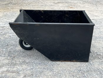 Wheel Barrow Dumping Hopper Bucket Attachment Fits Mini Skid Steer - Image 8