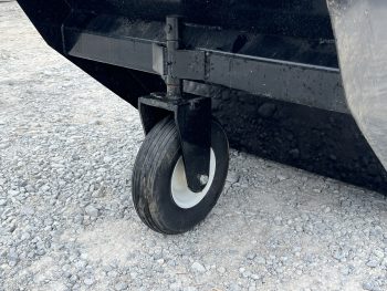 Wheel Barrow Dumping Hopper Bucket Attachment Fits Mini Skid Steer - Image 9