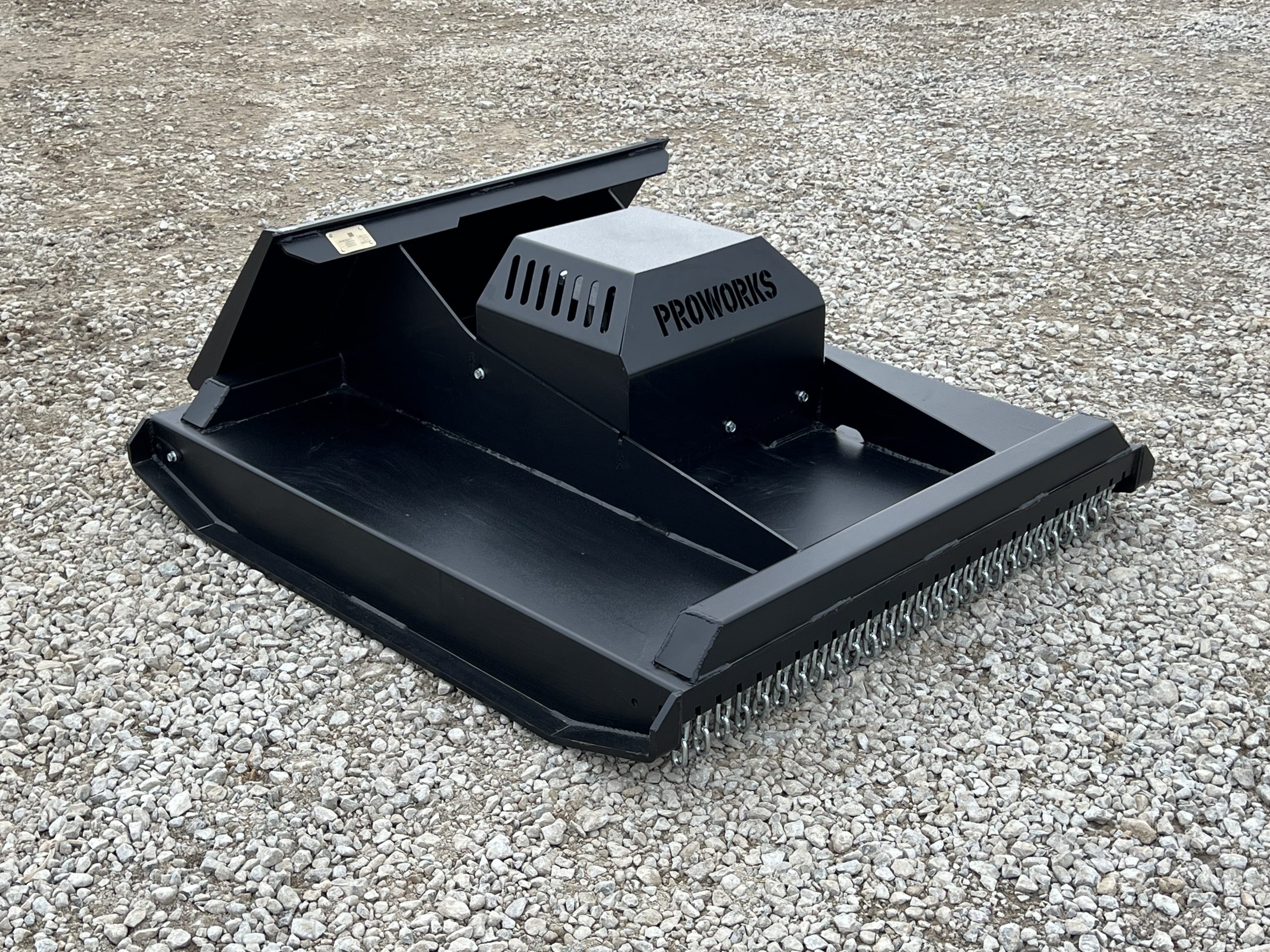 PROWORKS Closed Front 42” Brush Cutter Rotary Mower Bobcat MT100 MT85 S70 Mini Skid Steer - Image 3