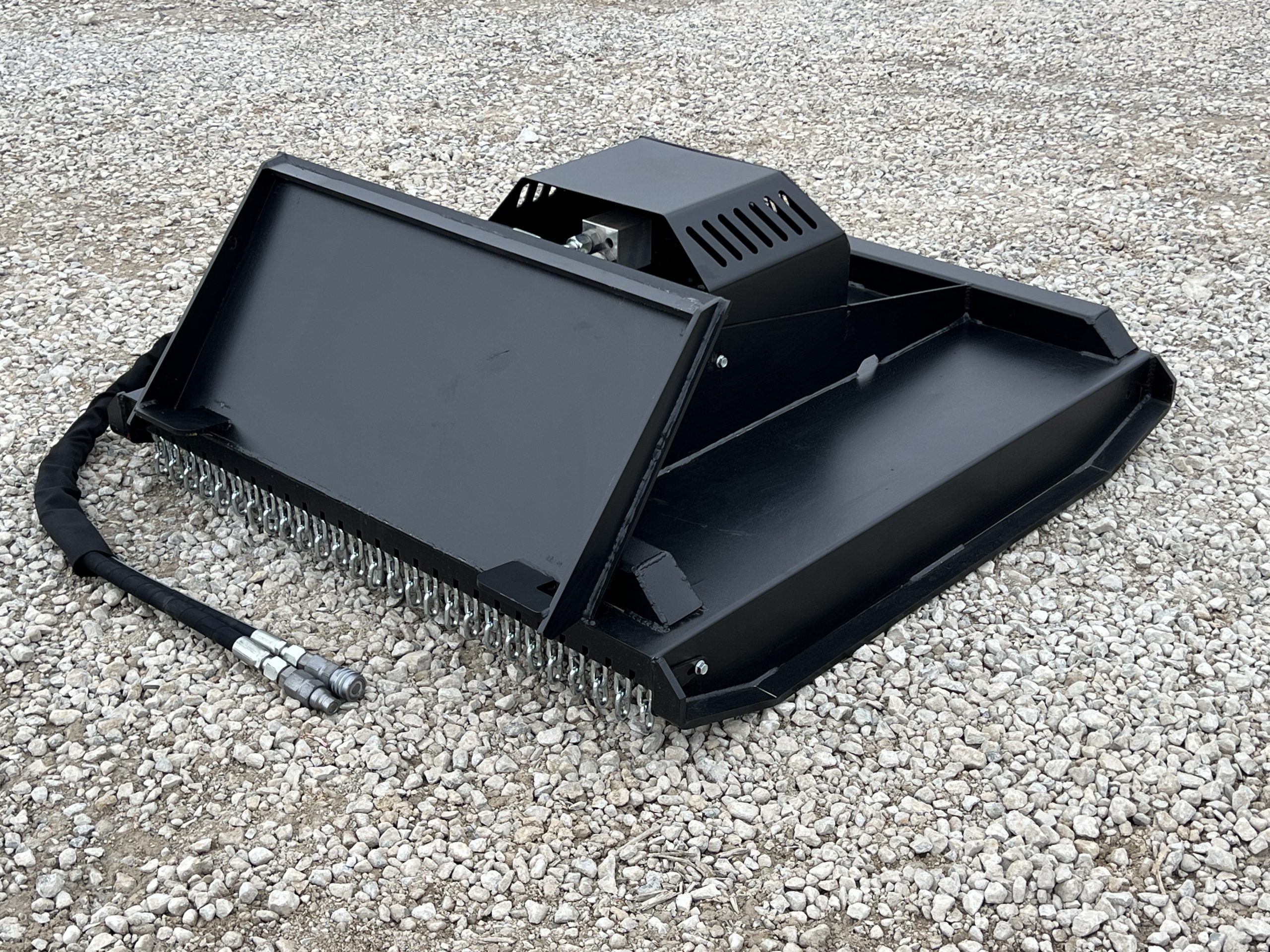 PROWORKS Closed Front 42” Brush Cutter Rotary Mower Bobcat MT100 MT85 S70 Mini Skid Steer - Image 5