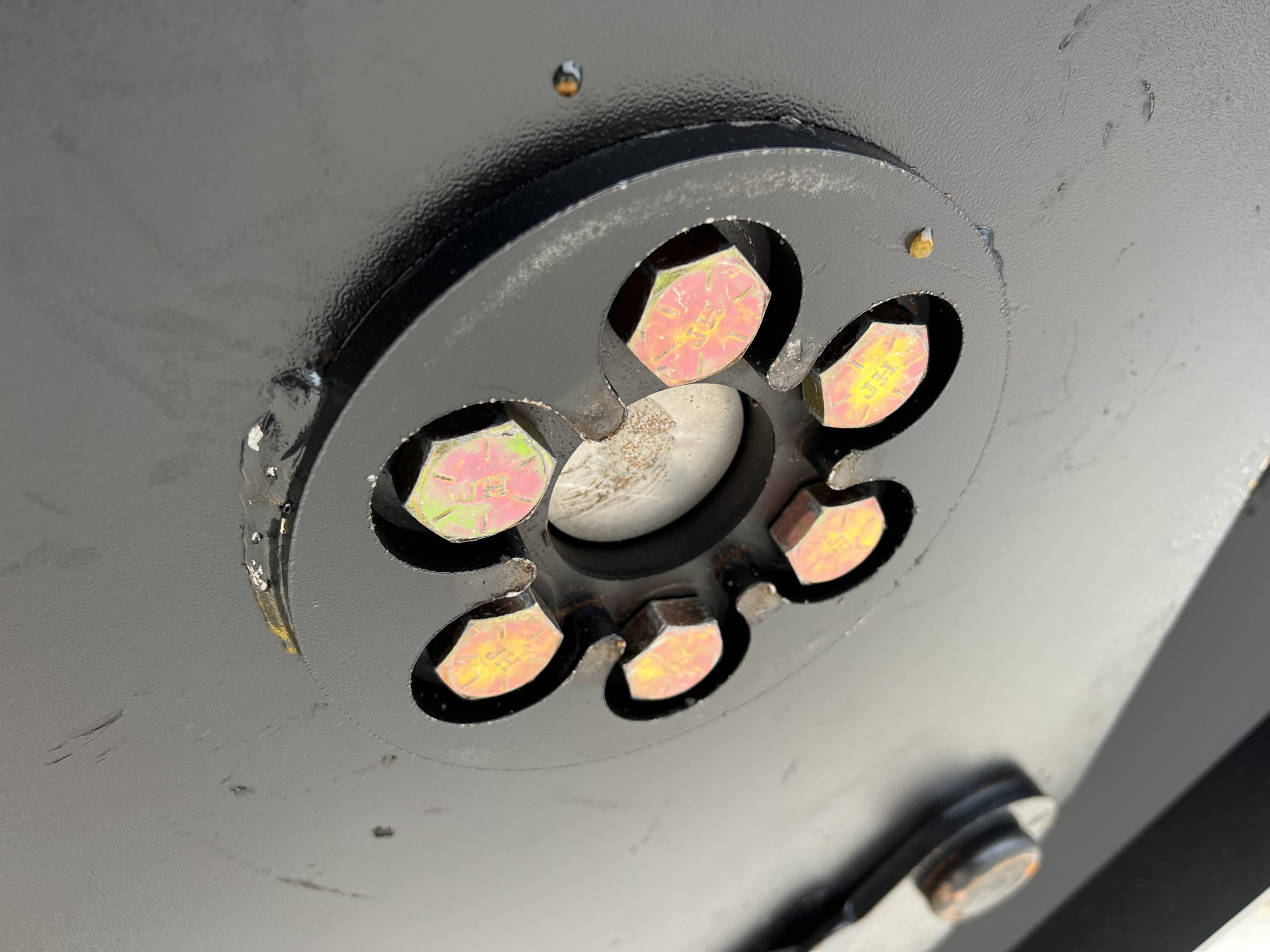 PROWORKS Closed Front 42” Brush Cutter Rotary Mower Bobcat MT100 MT85 S70 Mini Skid Steer - Image 13