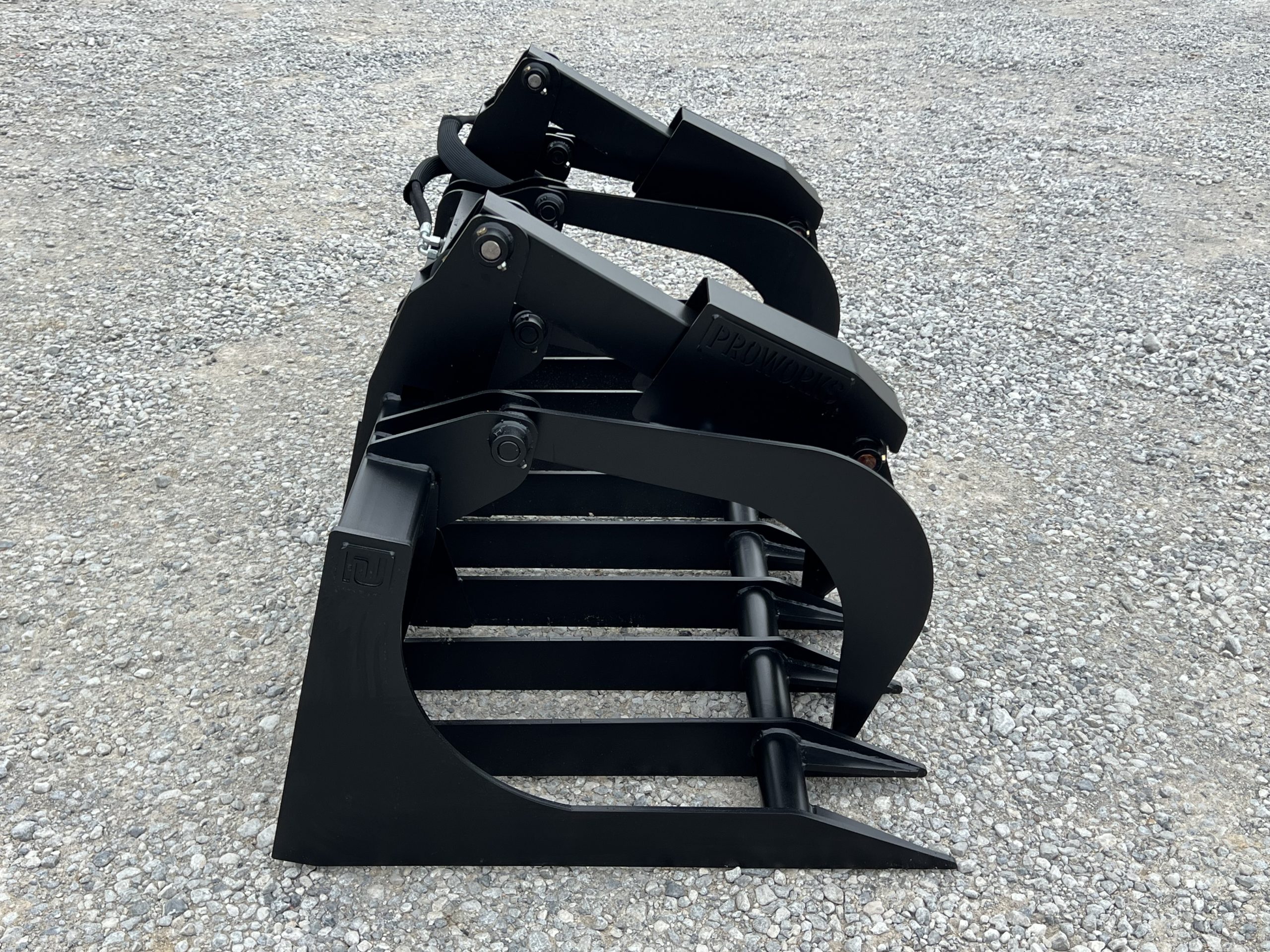 84″ Extreme Duty Root Rake Grapple Attachment Fits Skid Steer Quick Attach - Image 5