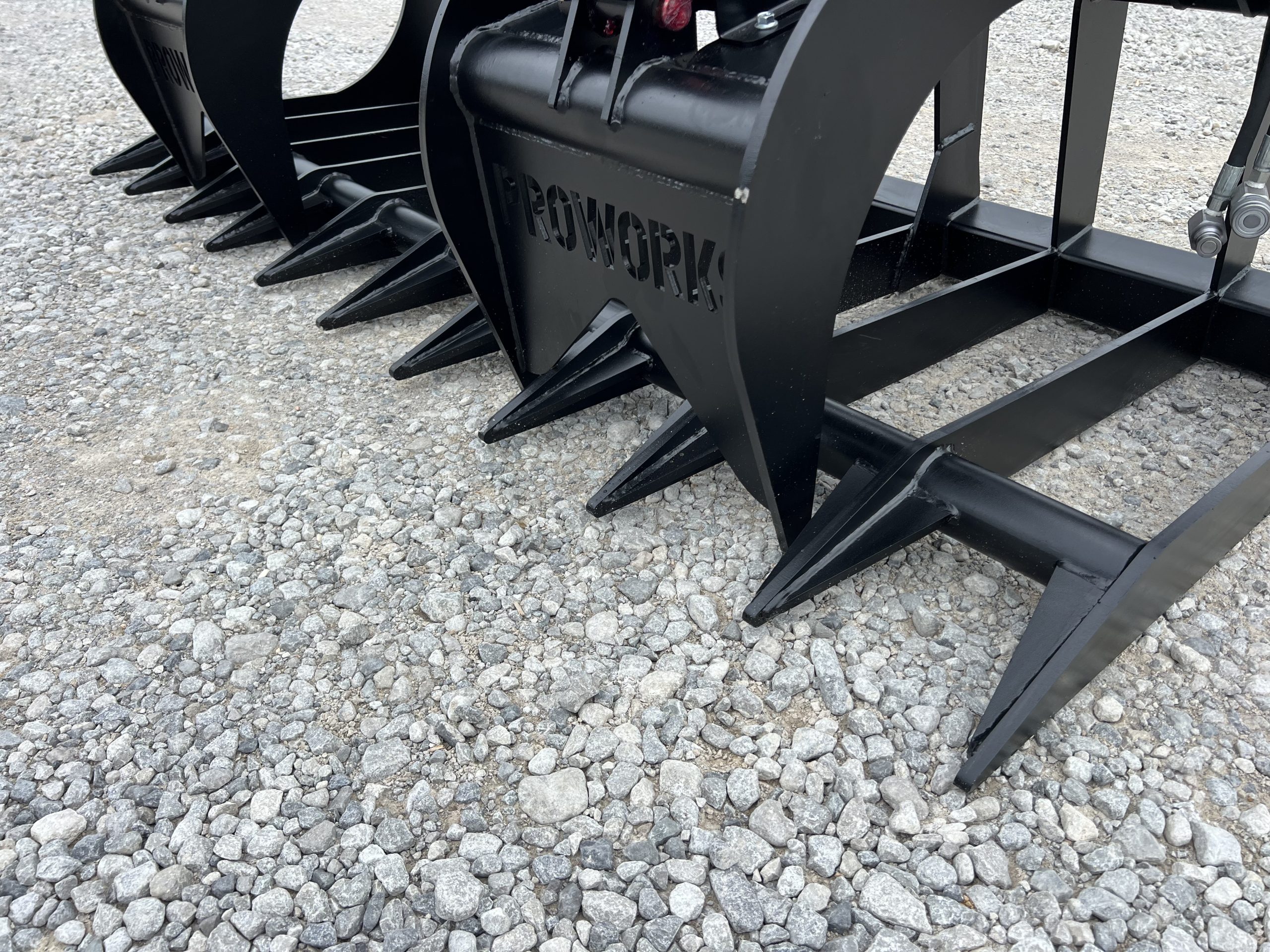 84″ Extreme Duty Root Rake Grapple Attachment Fits Skid Steer Quick Attach - Image 10