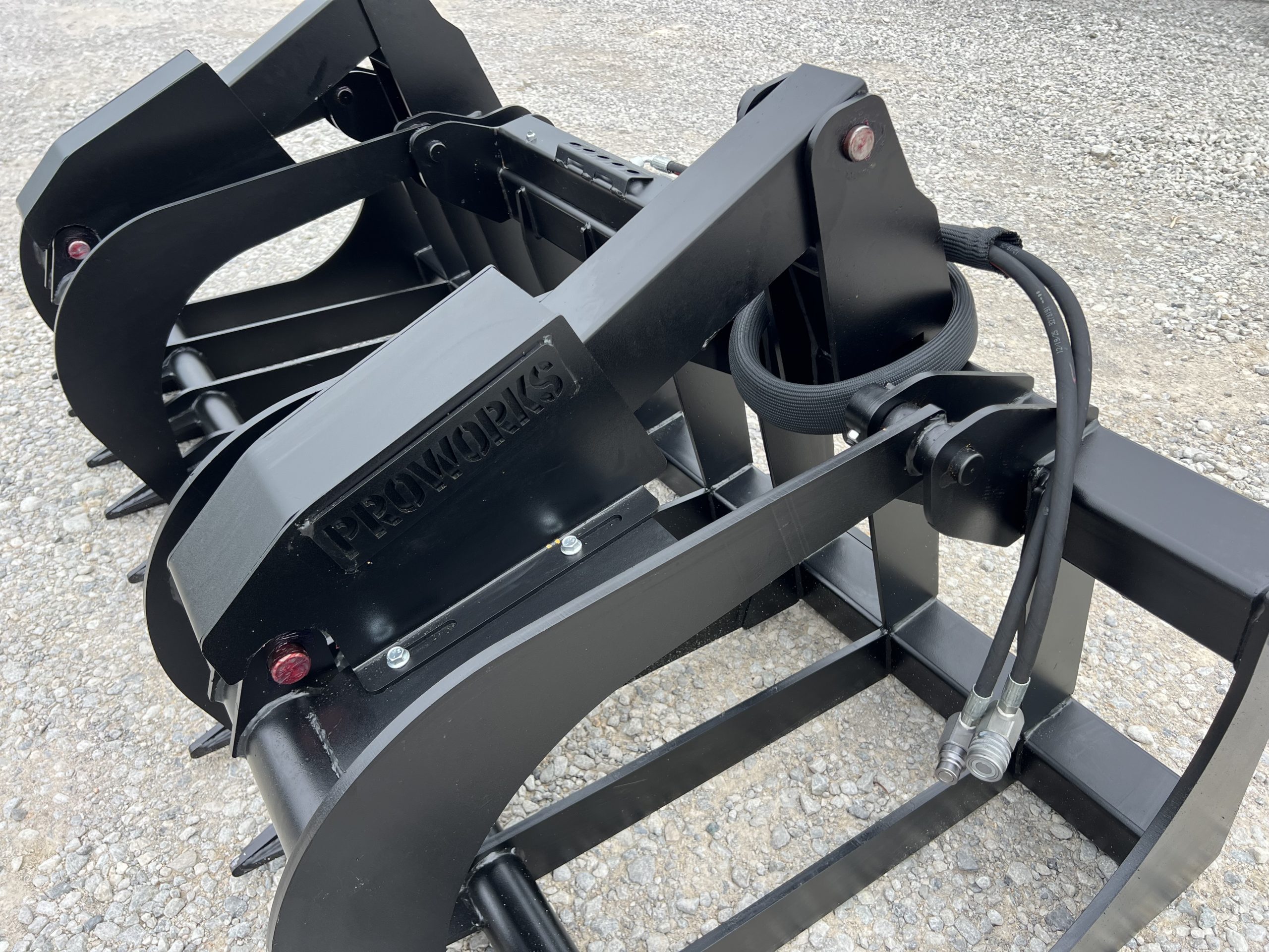84″ Extreme Duty Root Rake Grapple Attachment Fits Skid Steer Quick Attach - Image 11