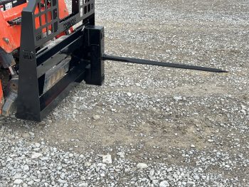 49" Hay Bale Spear Attachment Fits Class II ITA Pallet Fork Frame Carriage - Image 14