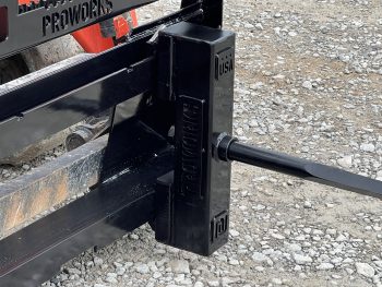 49" Hay Bale Spear Attachment Fits Class II ITA Pallet Fork Frame Carriage - Image 30