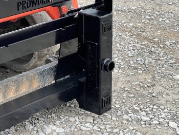 49" Hay Bale Spear Attachment Fits Class II ITA Pallet Fork Frame Carriage - Image 12