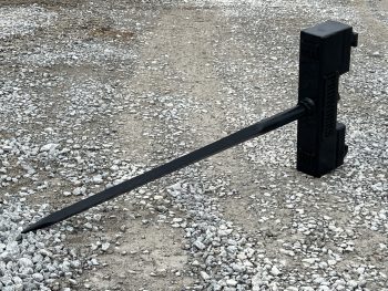 49" Hay Bale Spear Attachment Fits Class II ITA Pallet Fork Frame Carriage - Image 3
