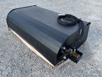 68" Hydraulic Box Pick Up Sweeper Broom Attachment Fits Skid Steer Quick Attach