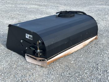68" Hydraulic Box Pick Up Sweeper Broom Attachment Fits Skid Steer Quick Attach - Image 3