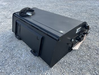 68" Hydraulic Box Pick Up Sweeper Broom Attachment Fits Skid Steer Quick Attach - Image 5