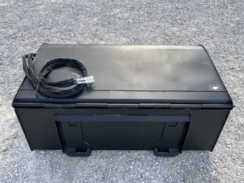 68" Hydraulic Box Pick Up Sweeper Broom Attachment Fits Skid Steer Quick Attach - Image 6
