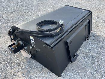 68" Hydraulic Box Pick Up Sweeper Broom Attachment Fits Skid Steer Quick Attach - Image 7