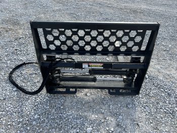 48" Hydraulic Pallet Forks Fork Positioner Fits Skid Steer Tractor Quick Attach - Image 6