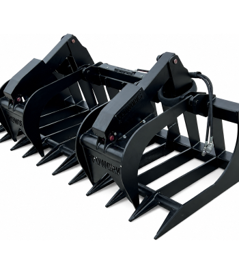 84″ Extreme Duty Root Rake Grapple Attachment Fits Skid Steer Quick Attach