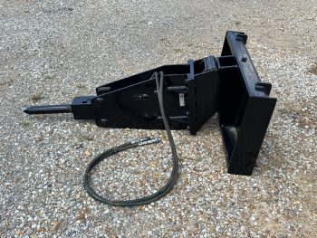2017 Okada ORV550 Hydraulic Concrete Breaker Hammer Attachment Fits Skid Steer - Image 8