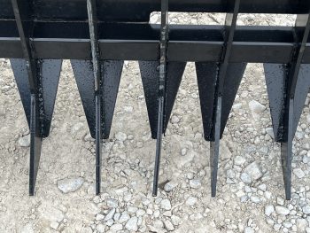70" Brush Root Debris Rake Attachment Fits Universal Skid Steer Quick Attach - Image 12