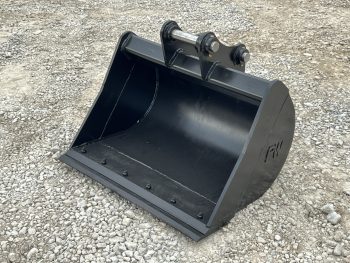36" Smooth Ditching Excavator Bucket Fits CAT 306 Mini Excavator Quick Coupler