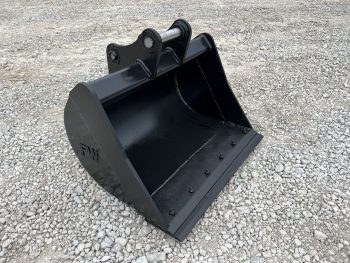 36" Smooth Ditching Excavator Bucket Fits CAT 306 Mini Excavator Quick Coupler - Image 3