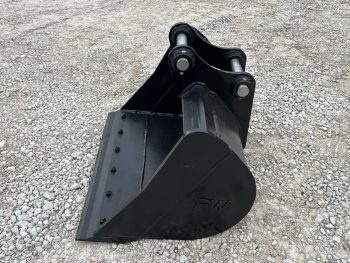 36" Smooth Ditching Excavator Bucket Fits CAT 306 Mini Excavator Quick Coupler - Image 8