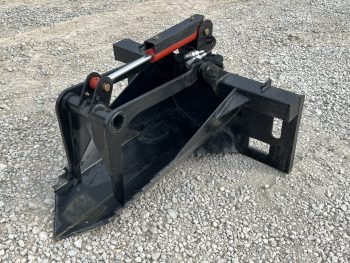 Stump Bucket Digging Spade Grapple Attachment Fits Skid Steer Tractor Loader