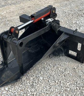 Stump Bucket Digging Spade Grapple Attachment Fits Skid Steer Tractor Loader
