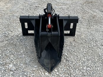 Stump Bucket Digging Spade Grapple Attachment Fits Skid Steer Tractor Loader - Image 2