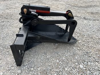 Stump Bucket Digging Spade Grapple Attachment Fits Skid Steer Tractor Loader - Image 4