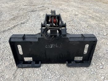Stump Bucket Digging Spade Grapple Attachment Fits Skid Steer Tractor Loader - Image 6